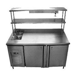 Table Refrigerator with Sink